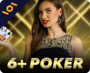 6+ Poker live table at Fortunica