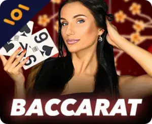 Baccarat live game at Fortunica casino