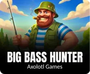 Big Bass Hunter slot game at Fortunica