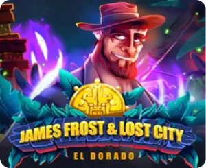 James Frost and Lost City slot at Fortunica