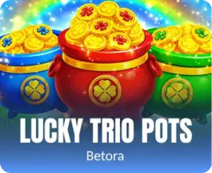 Lucky Trio Pots slot game at Fortunica
